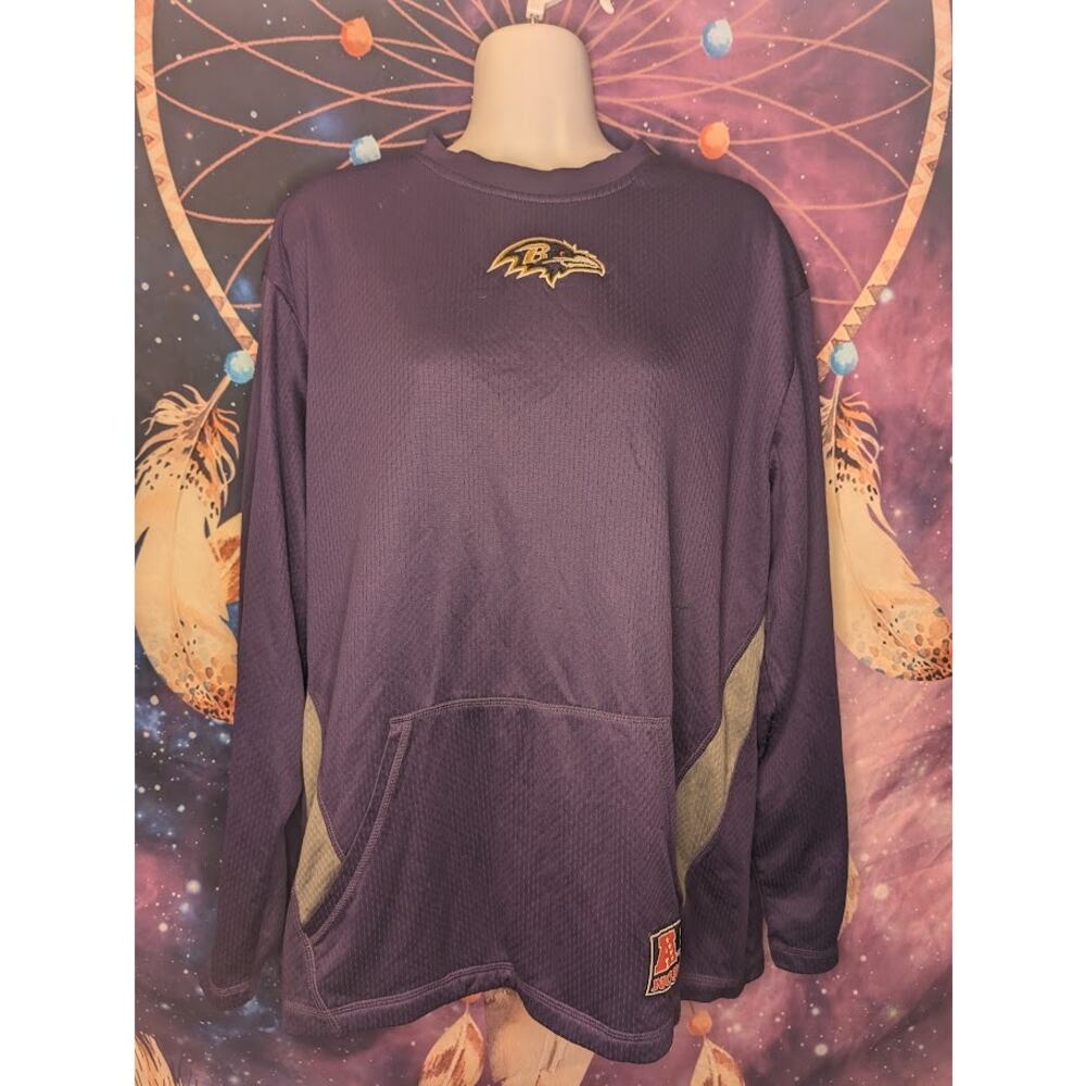 NFL Baltimore Ravens L/S Overshirt Large